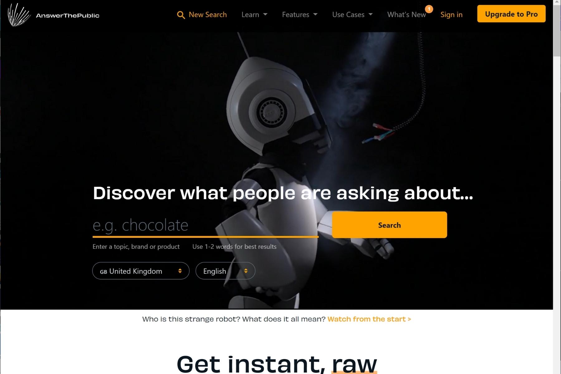 Leichter bloggen: 10 geniale Tools für Blogger | Answer The Public | Blogger-Coaching.de