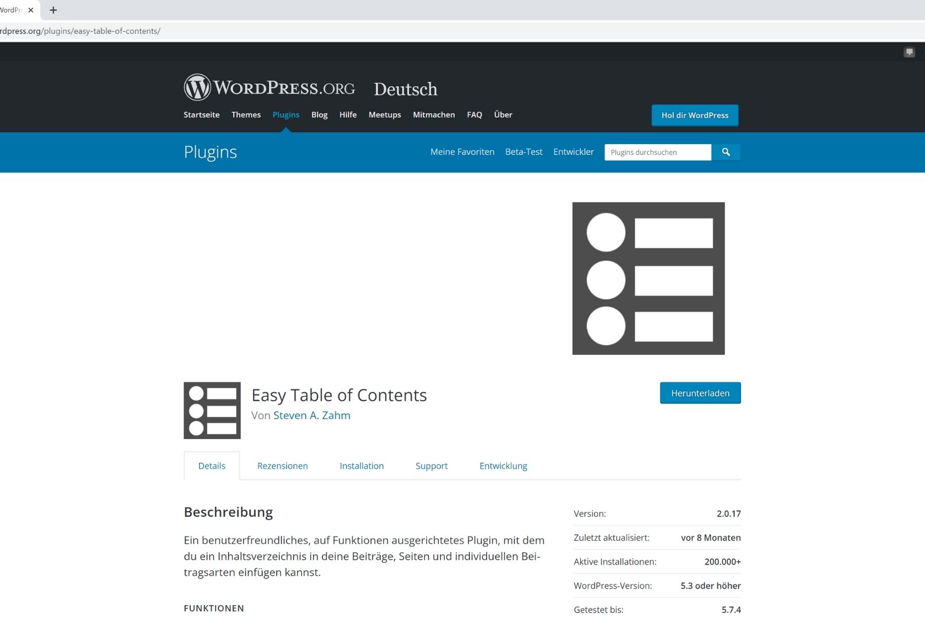 Leichter bloggen: 10 geniale Tools für Blogger | Easy Table of Contents | Blogger-Coaching.de