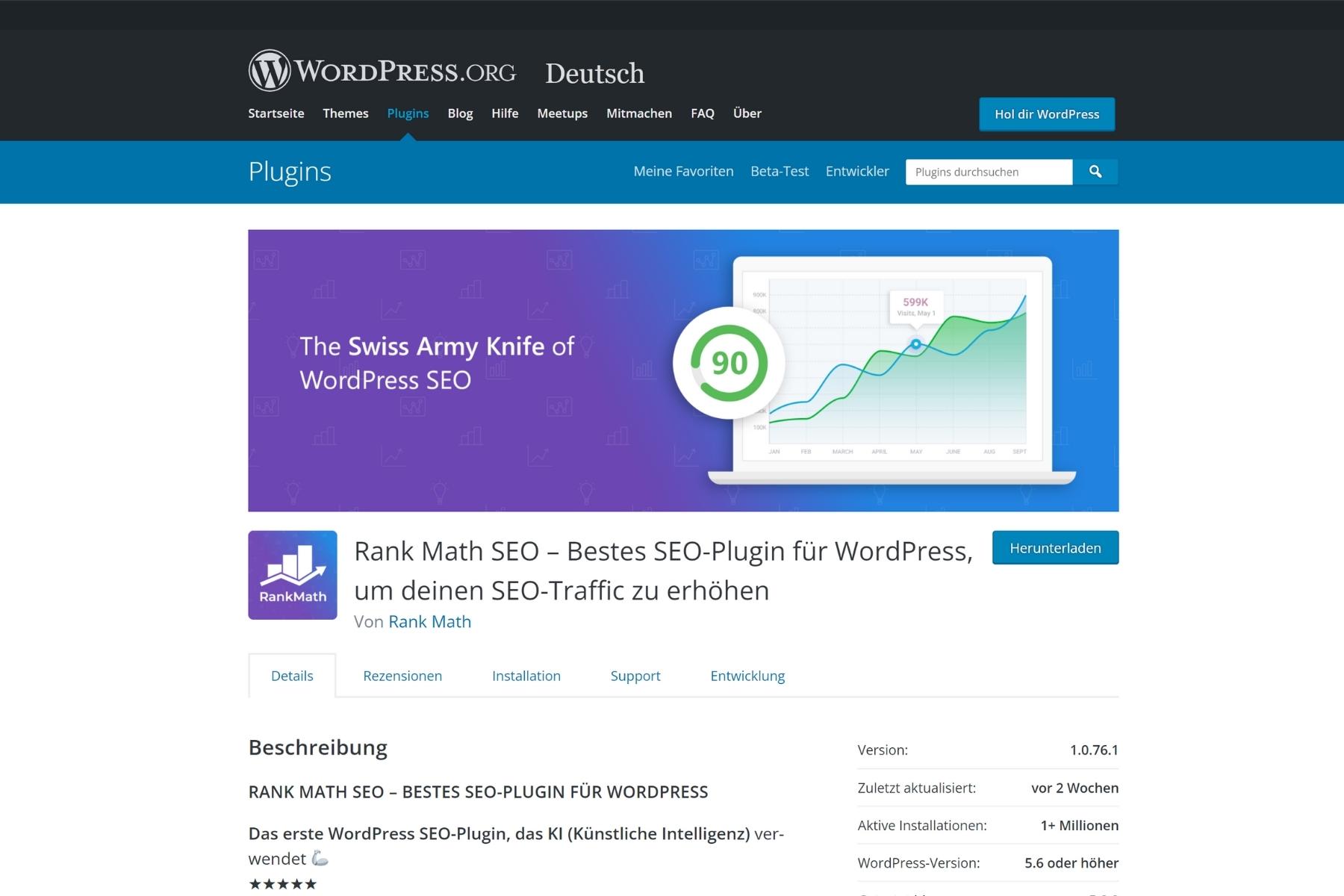Leichter bloggen: 10 geniale Tools für Blogger | Rank Math | Blogger-Coaching.de