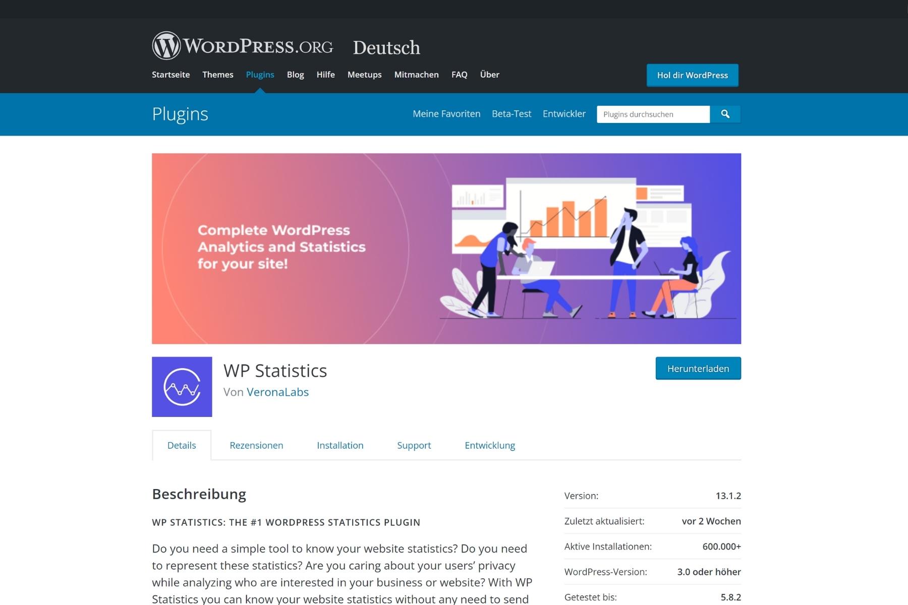Leichter bloggen: 10 geniale Tools für Blogger | WP Statistics | Blogger-Coaching.de