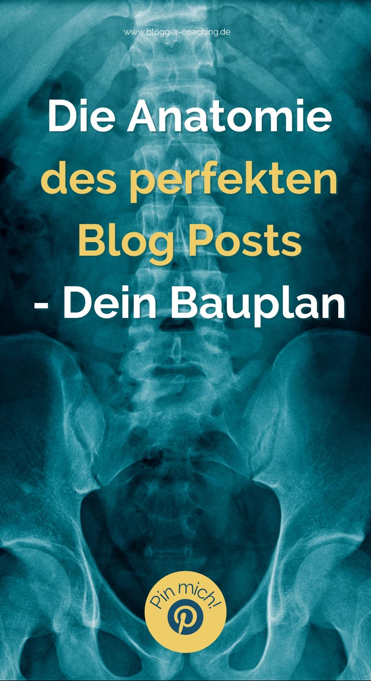 Die Anatomie des perfekten Blog Posts - Der ultimative Bauplan | Business Blogger Coaching Filiz Odenthal