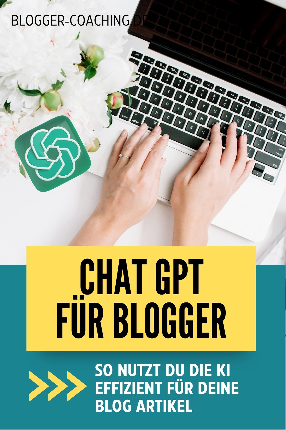 Kannst du deine Blog Artikel von ChatGPT schreiben lassen? In diesem Blogpost zeige ich dir Vor- und Nachteile eines von ChatGPT generierten Blog-Textes.